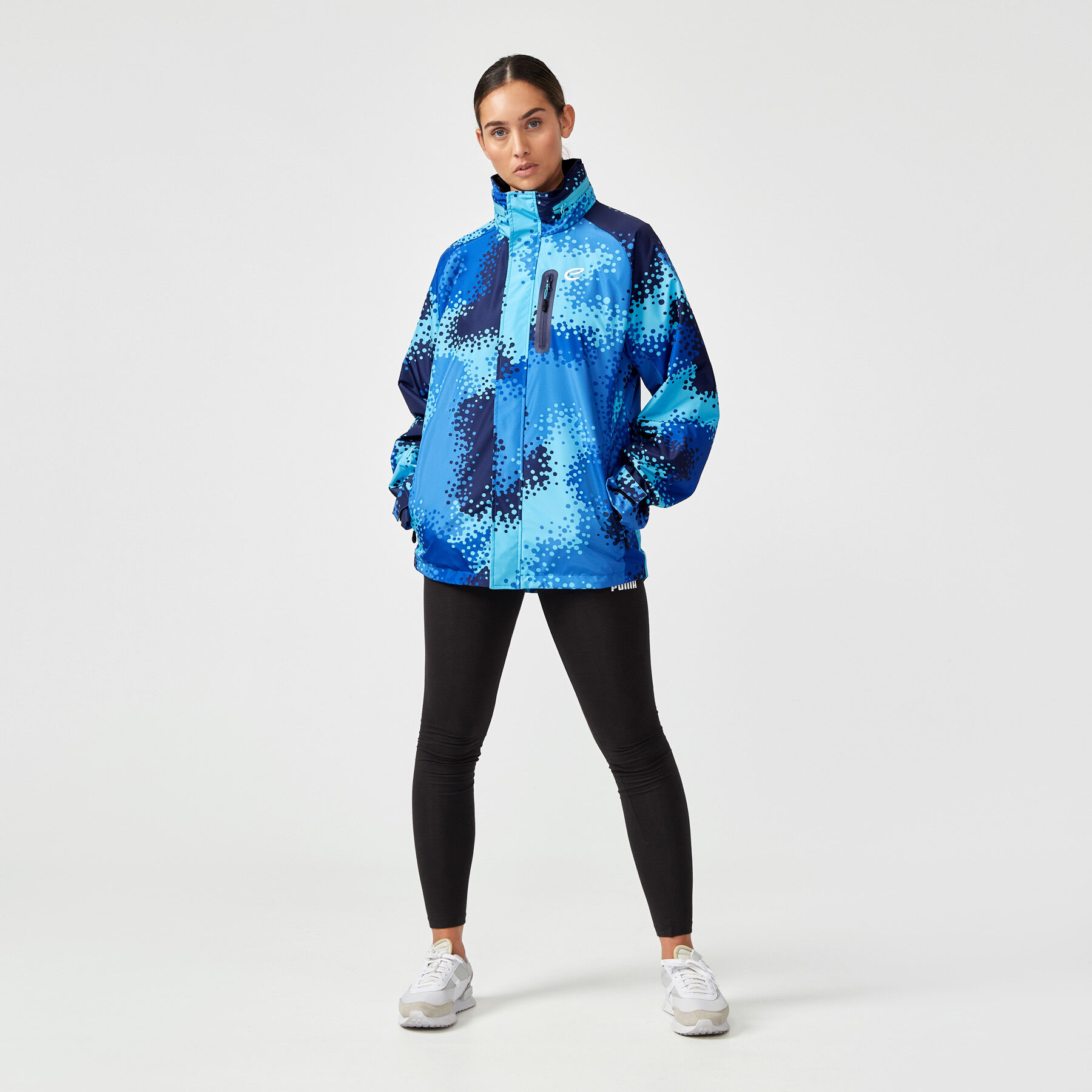 Nike camo rain jacket discount