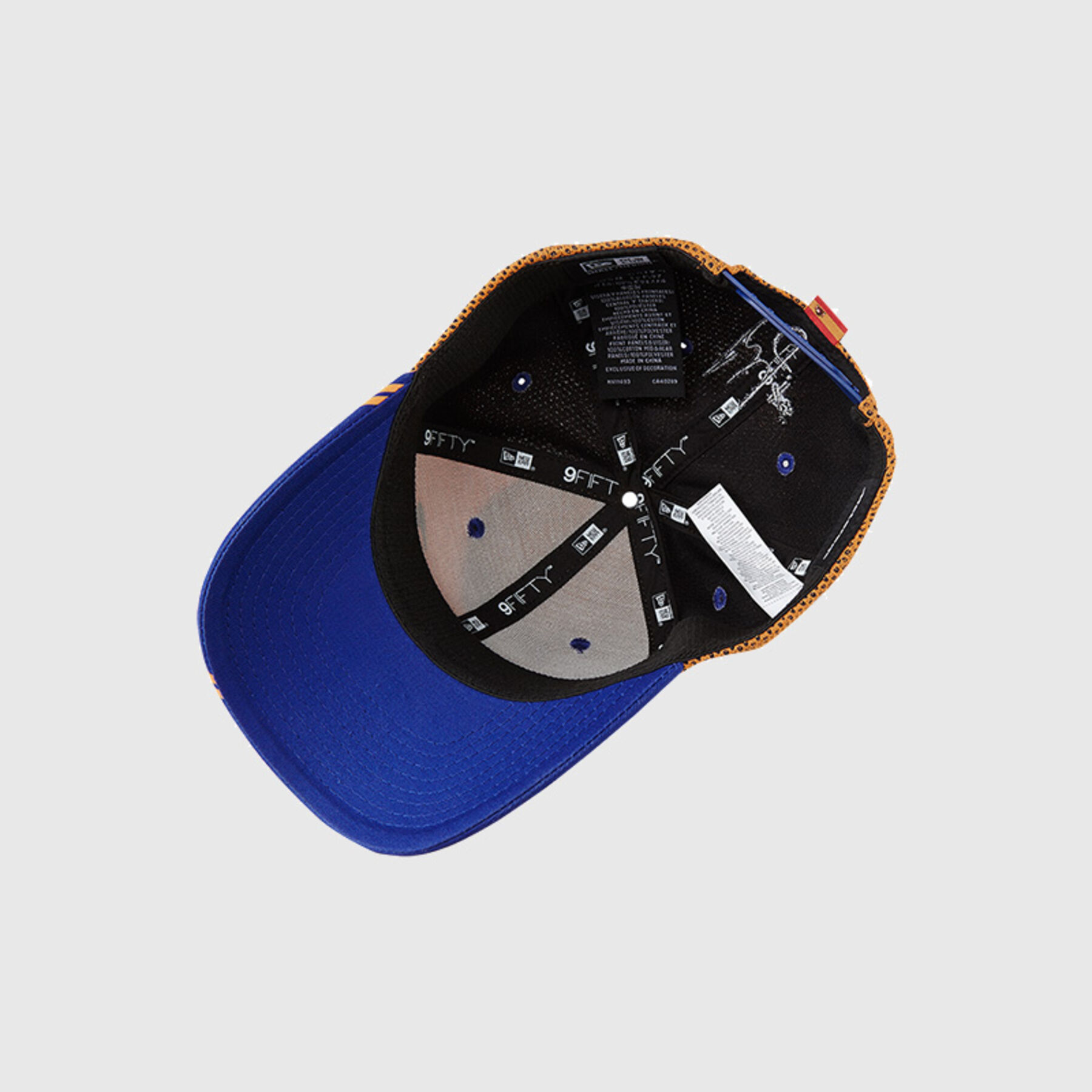 Mclaren official 2019 sainz limited clearance edition cap 9fifty stretch snap