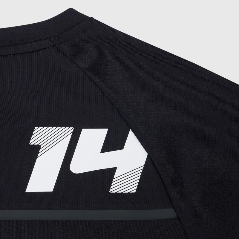 AMF1 FW KIMOA CHEST LOGO TEE - black