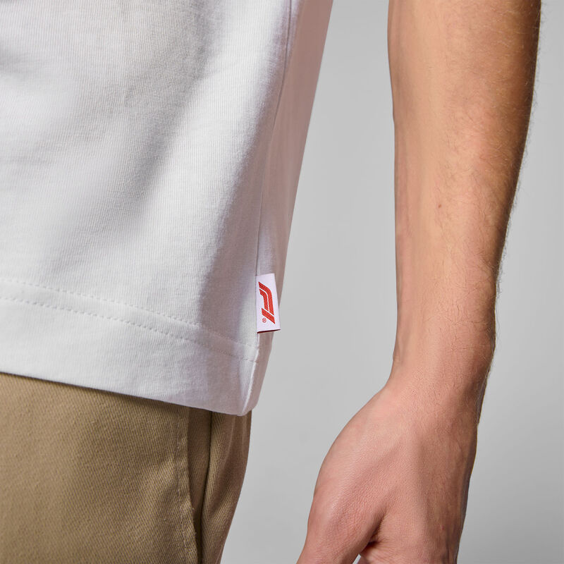 F1 FW LEGACY GRAPHIC TEE - white