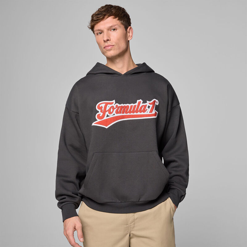 F1 FW HERITAGE GRAPHIC HOODY - black