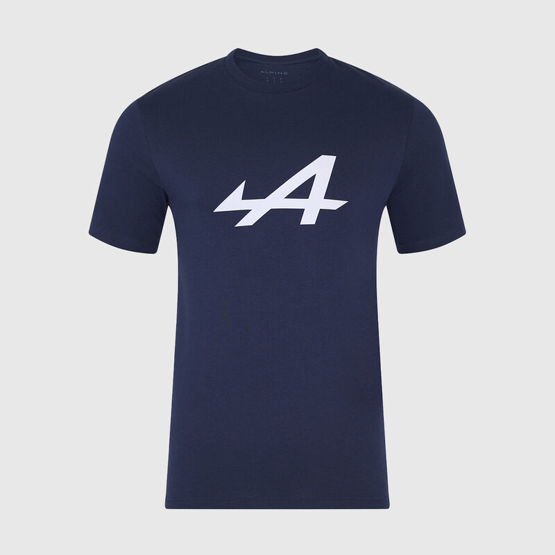 Logo T-shirt 2025 - Alpine F1 - Black XL - 5063455119326 - Fuel For Fans F1 Merchandise store