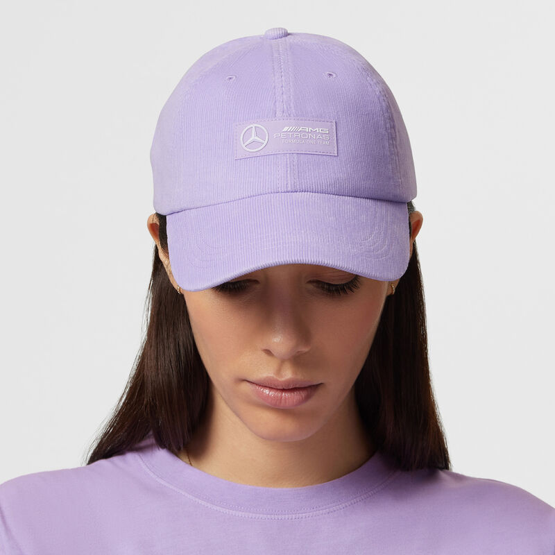 MAPF1 FW RETRO CORD DAD CAP - lilac