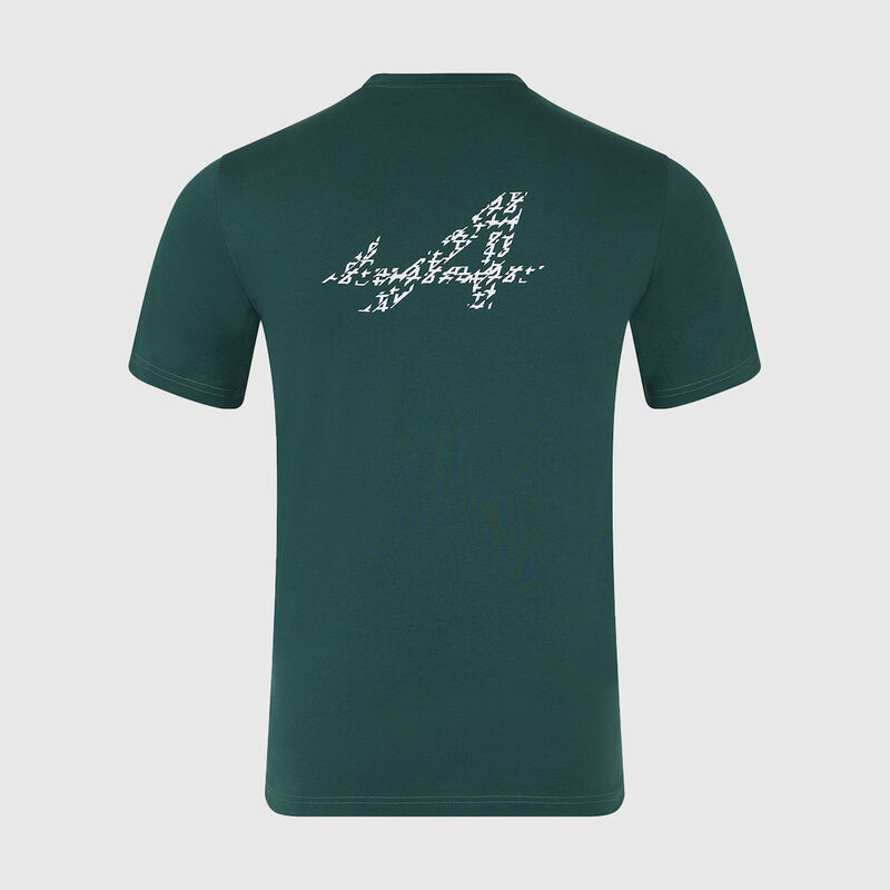 ALPINE FW UNISEX GRAPHIC TEE - dark green