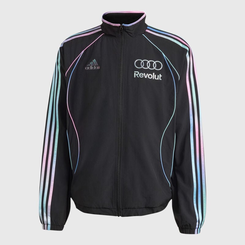 adidas 2026 Miami GP Special Edition Track Jacket 2026 - Audi F1 Team - Black S for males - 4068819055341 - Fuel For Fans F1 Merchandise store