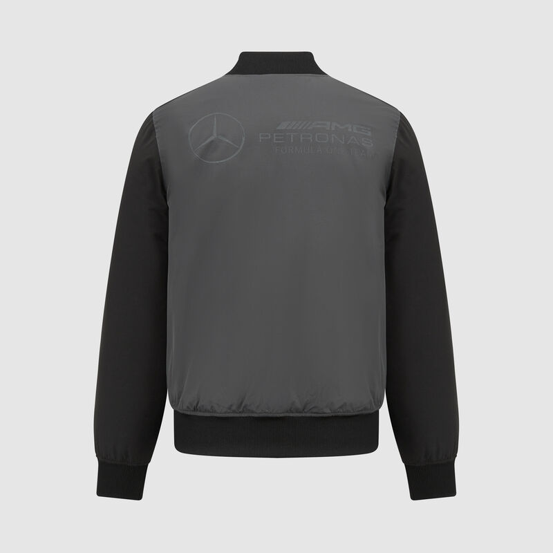 MAPF1 FW BOMBER JACKET - grey / black