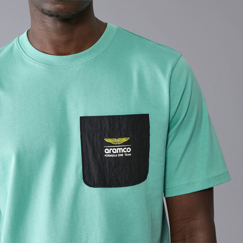 AMF1 FW LIFESTYLE TEE - teal