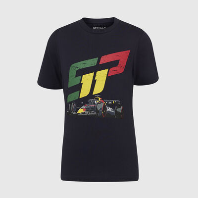 Sergio-Perez-Race-Car-T-Shirt für Kinder