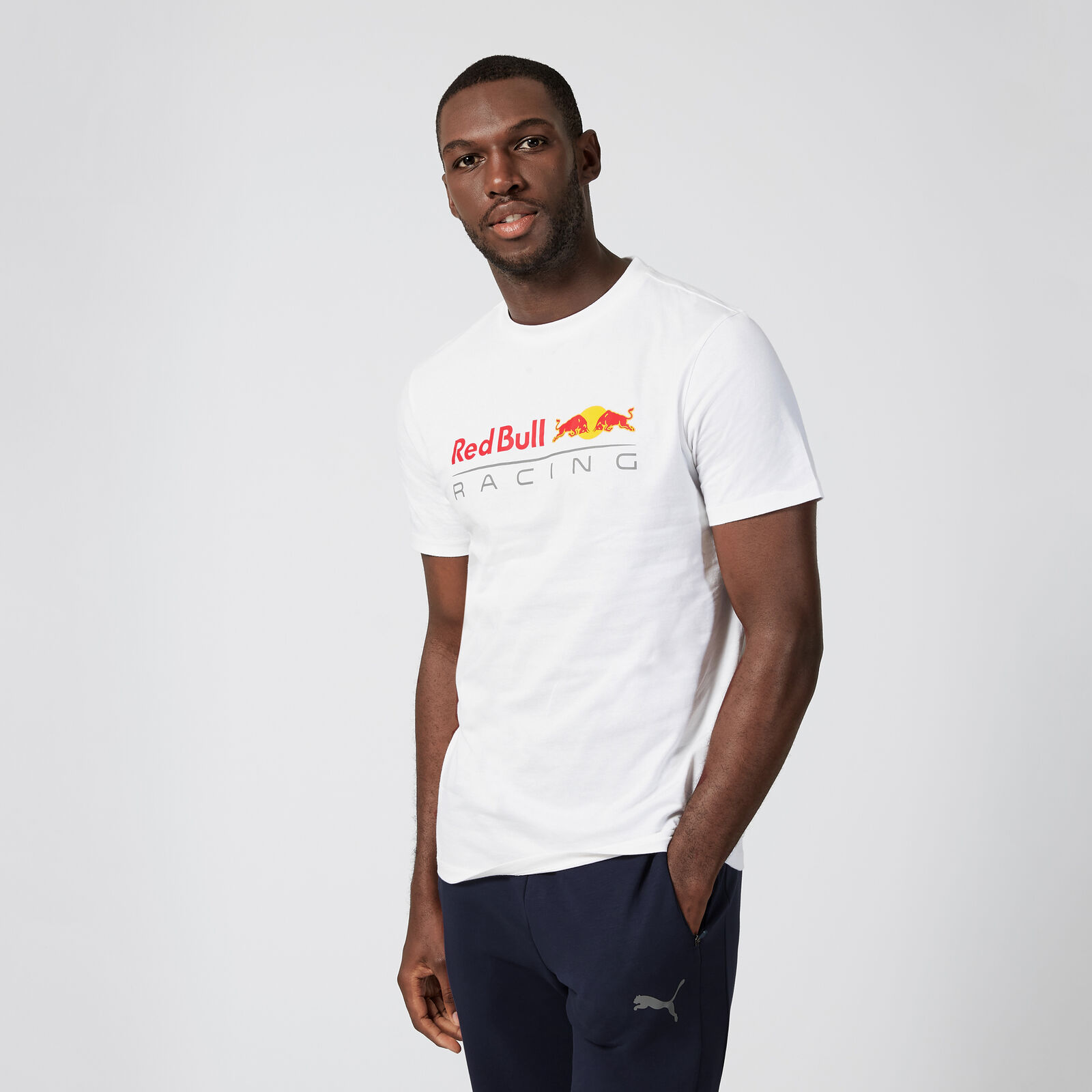 Red Bull Racing T-Shirt Verstappen Pérez Logo White 701202319-002 - women