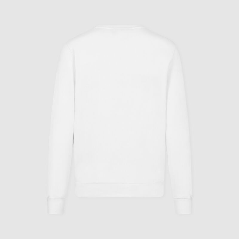 MAPF1 FW MENS CREW NECK SWEAT - white