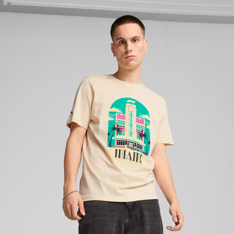 F1 FW MIAMI SE TEE - white