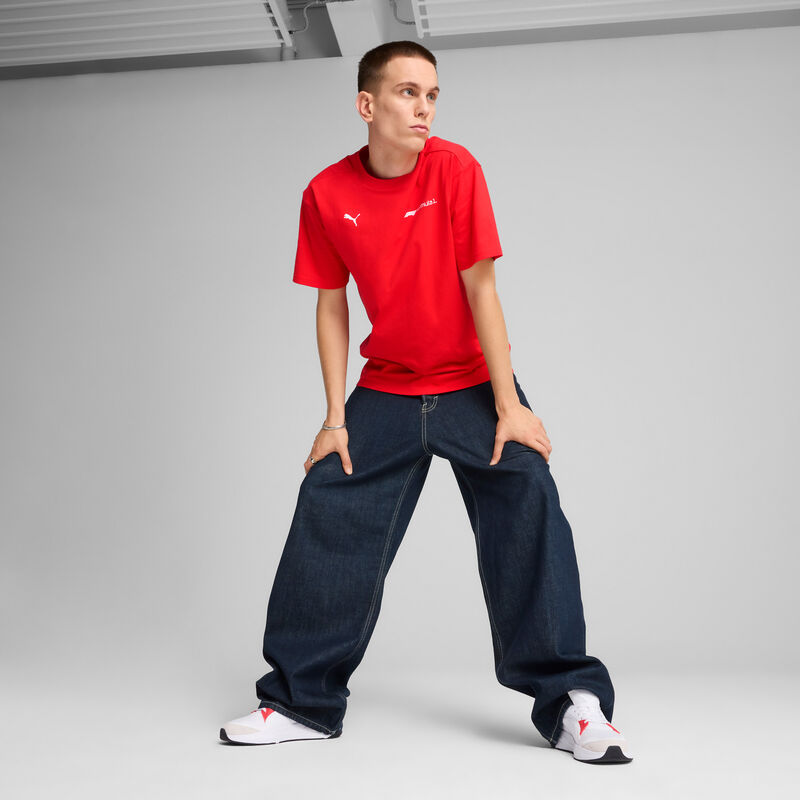 F1 ESS+ TEE - RELAXED - red