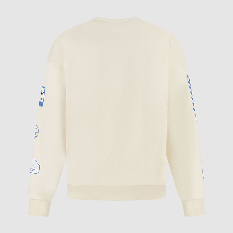 F1 FW HERITAGE GRAPHIC CREW SWEAT - beige