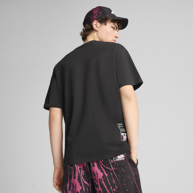 F1 LS SPEED SPLASH TEE - black