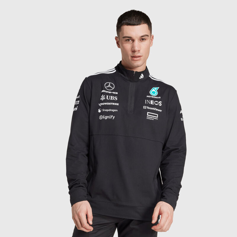 MAPF1 RP MENS QUARTER ZIP - black