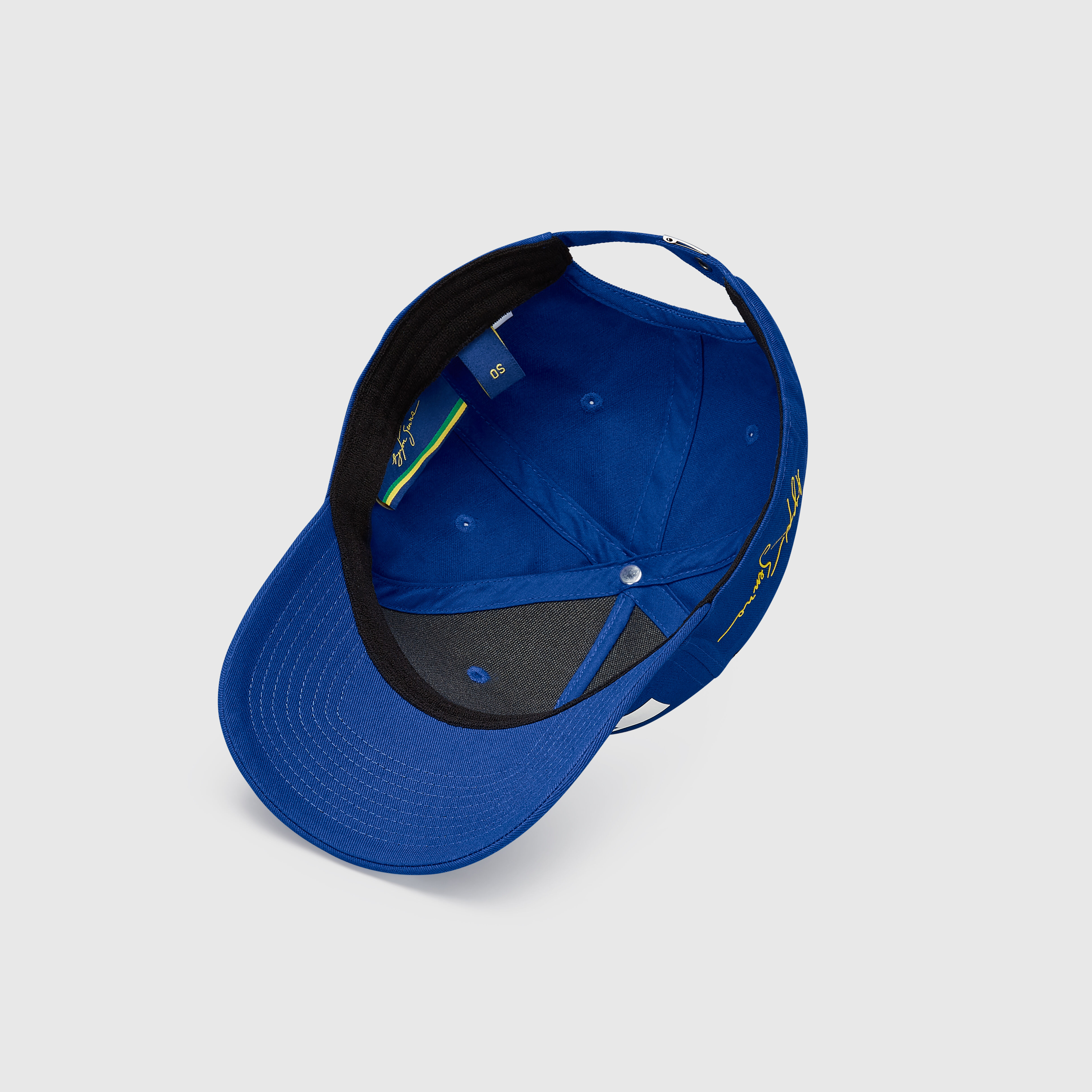 thumbnail image 2 of Ayrton Senna Nacional Hat – Retro F1 Cap, Blue, One Size, Made In Brazil 2 of 6