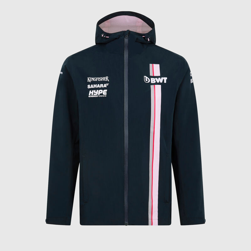 2018 Team Rain Jacket Racing Point Force India Fuel For Fans