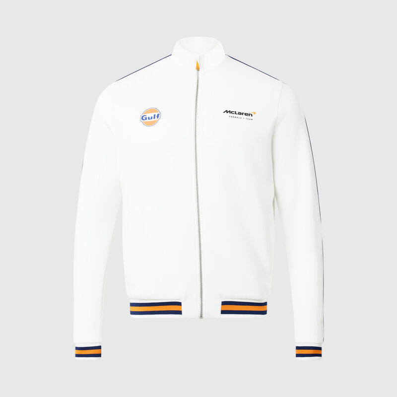 MCLAREN GULF SL TRACK JACKET - snow white