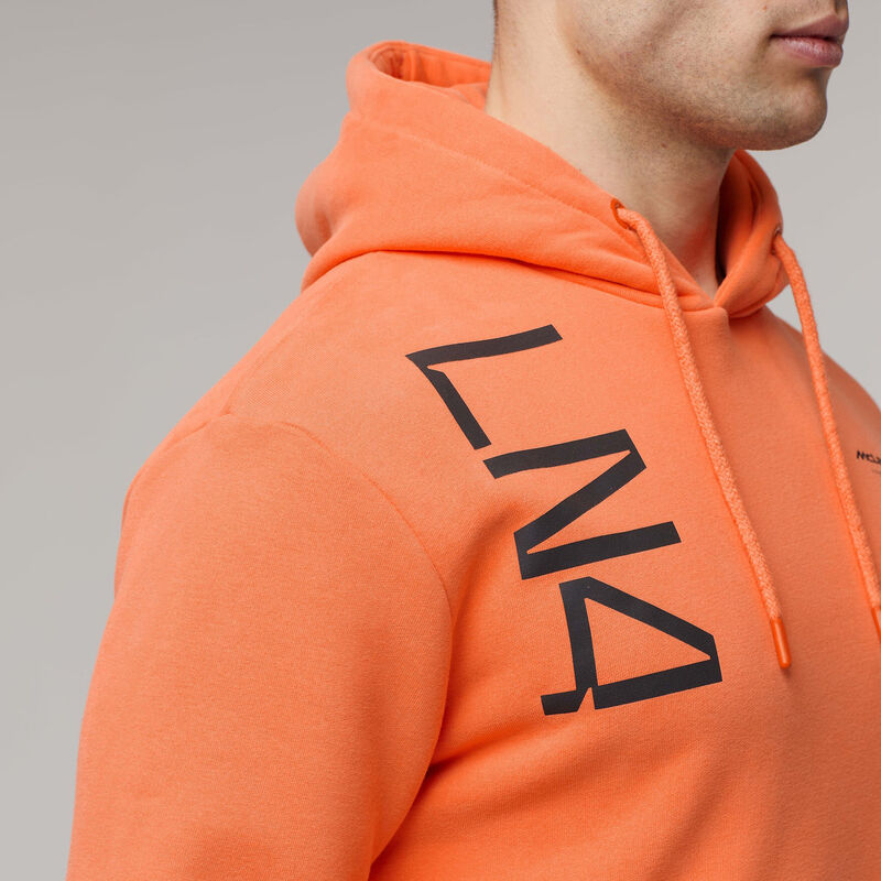 MCLAREN FW NORRIS HOODY - orange