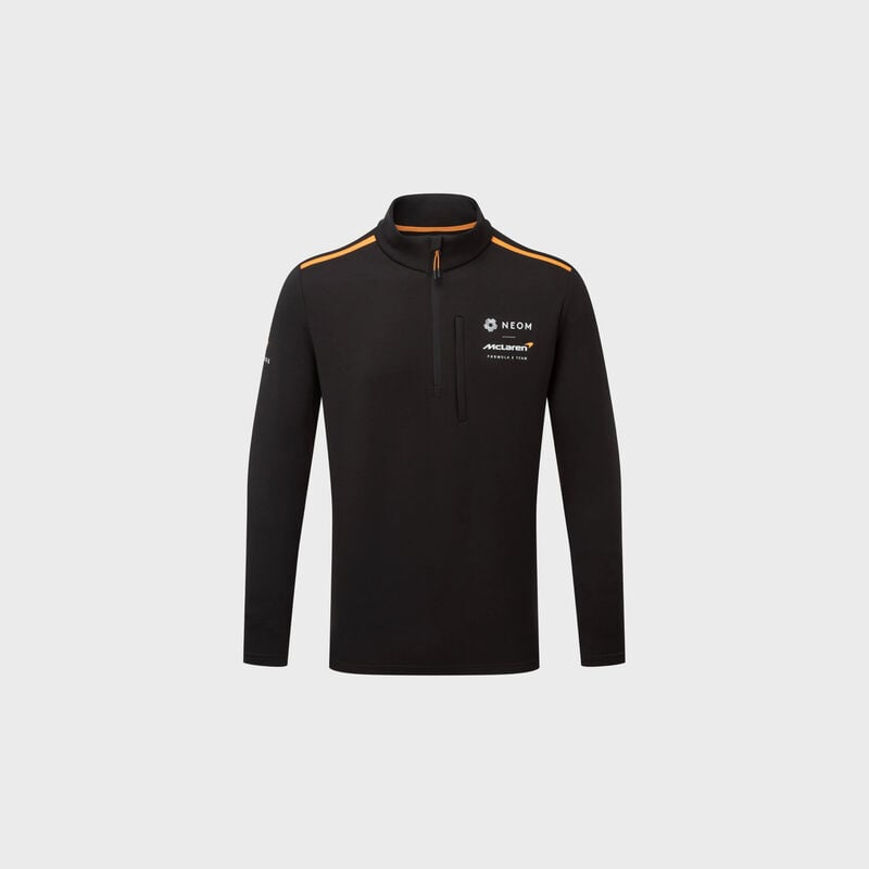 MCLAREN FE SL RP TEAM QUATER ZIP - antracit