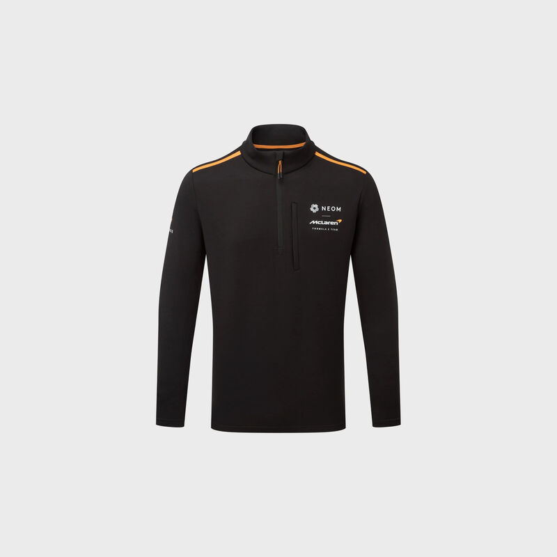 MCLAREN FE SL RP TEAM QUATER ZIP - antracit