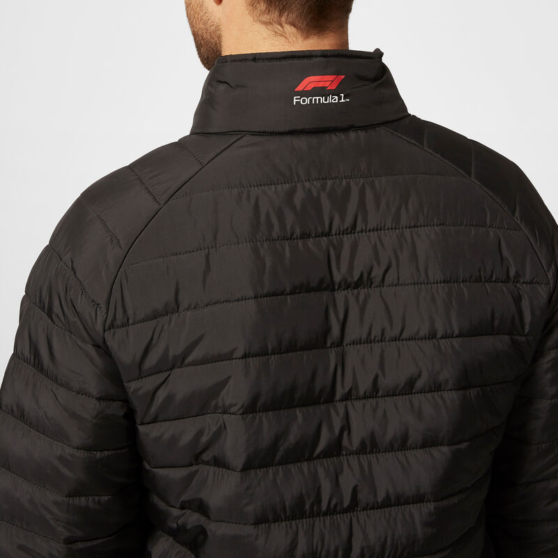 F1 FW TECH PADDED JACKET - black