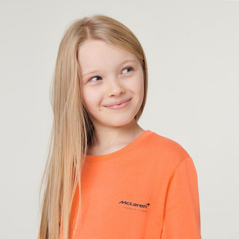 MCLAREN FW KIDS NORRIS TEE - orange