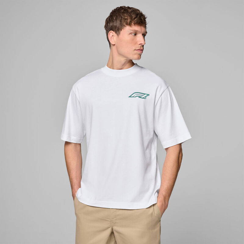 F1 FW LEGACY GRAPHIC TEE - white
