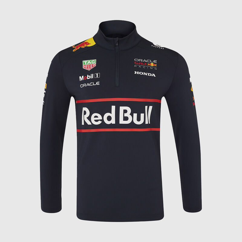 2025 Team 1/4 Zip Midlayer 2025 - Red Bull Racing - Navy 4XL - 5063455425250 - Fuel For Fans F1 Merchandise store