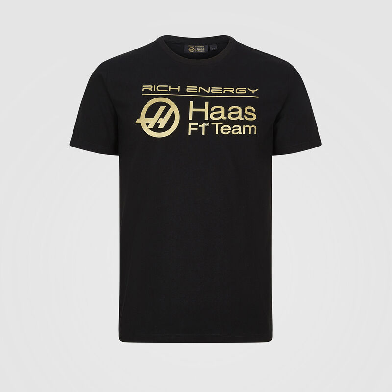 Logo T Shirt Rich Energy Haas F1 Team Fuel For Fans