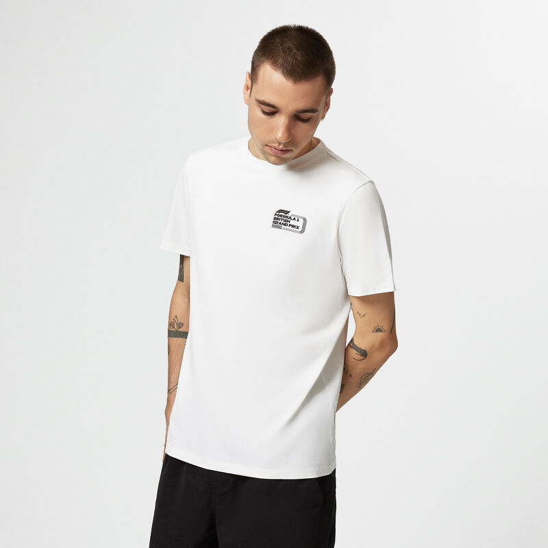 F1 FW RS SILVERSTONE TEE - white