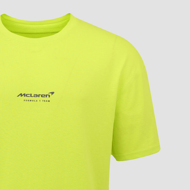 MCL SE UNISEX NIGHT RACE TEE - bright green