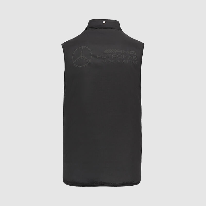 Mercedes AMG Petronas Gilet Homme F1 Rembourré Thermore - Logo Équipe