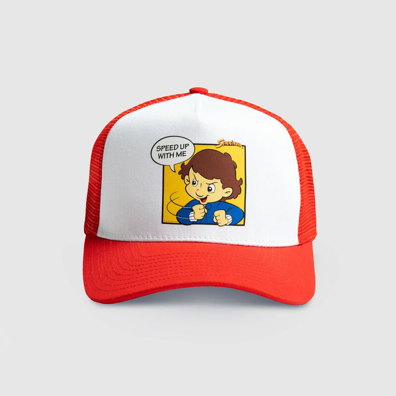 Ayrton Senna F1 - Senninha Trucker Cap 2025 - Ayrton Senna - rouge ONE SIZE - Fuel For Fans F1 Merchandise store