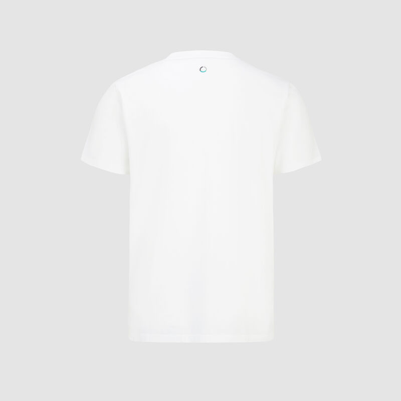 MAPF1 FW LARGE LOGO TEE - white