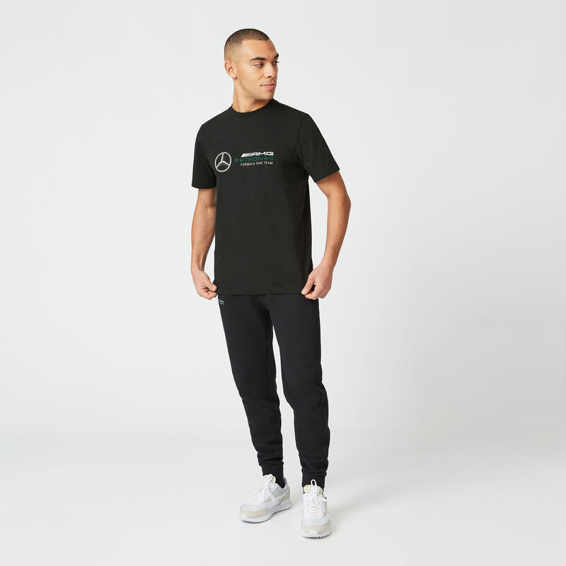 MAPF1 FW LARGE LOGO TEE - black