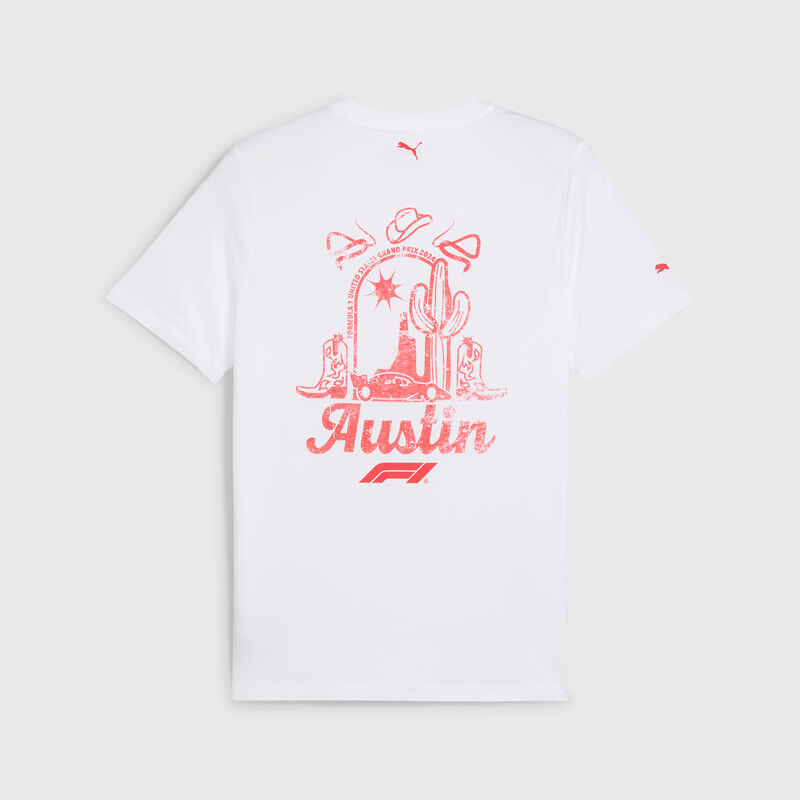 F1 FW MENS AUSTIN TEE - white