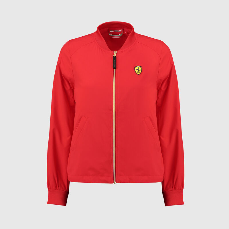 SF FW WOMENS BOMBER JACKET - red