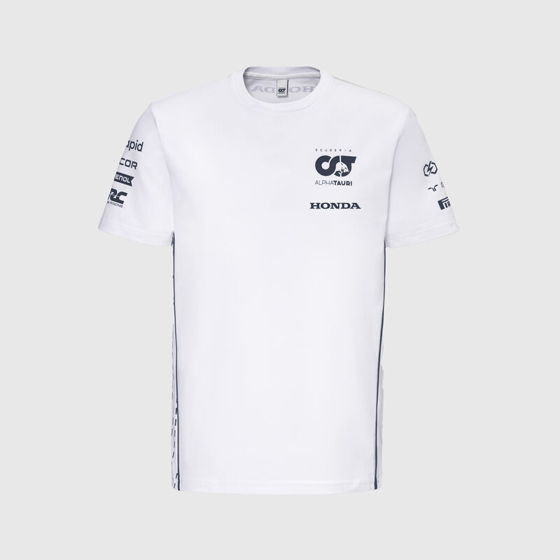 ALPHA TAURI SL MENS TEE - white