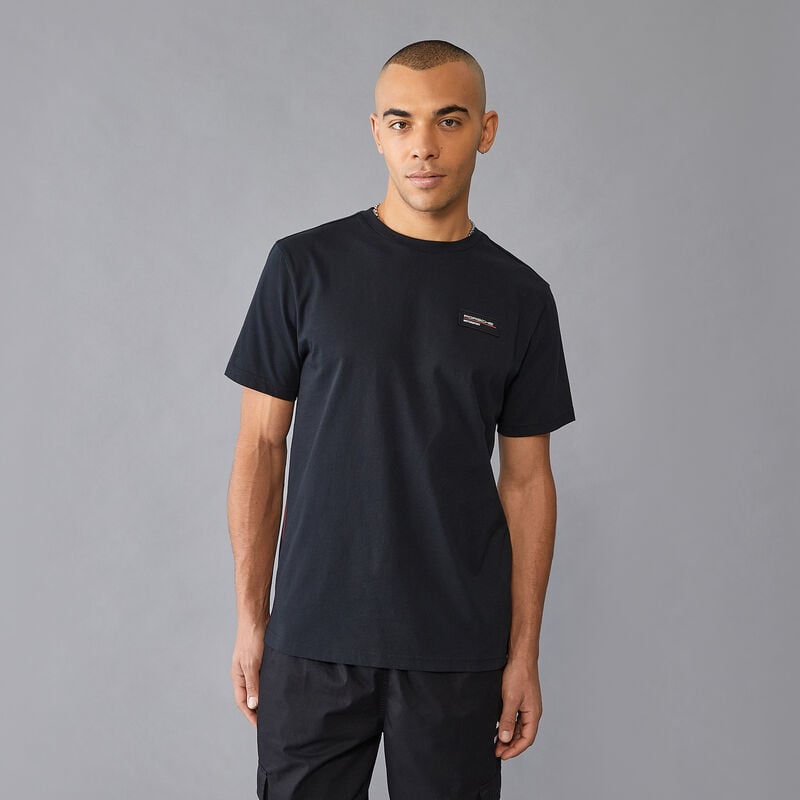 PORSCHE FW LOGO TEE - black