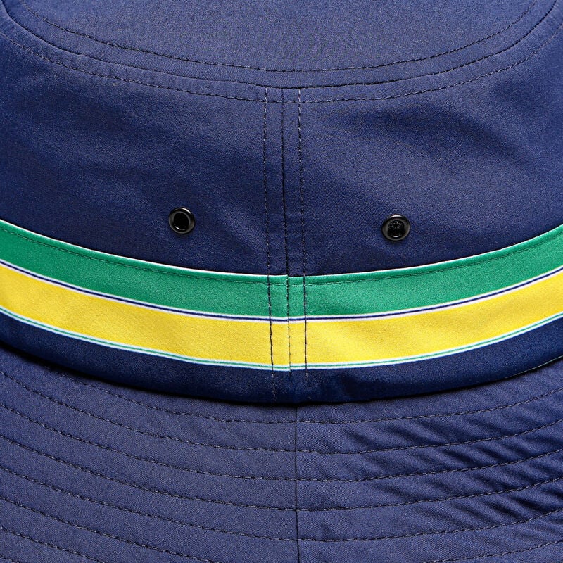 SENNA FW STRIPE BUCKET HAT - navy