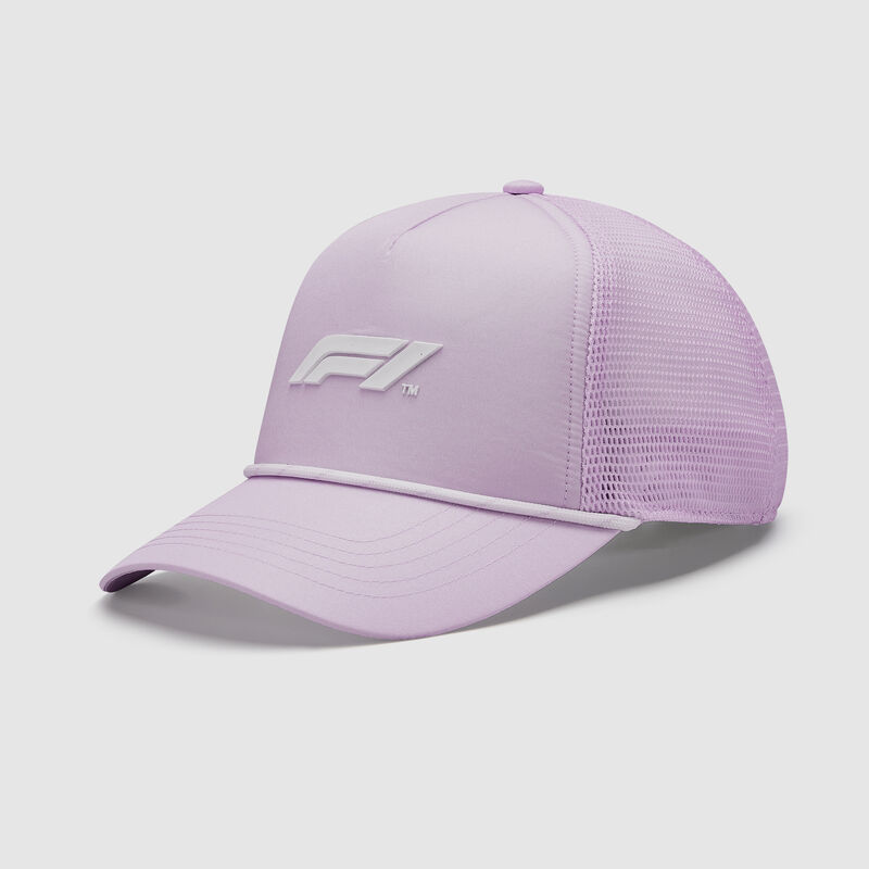 F1 FW PASTEL TRUCKER CAP - orchid