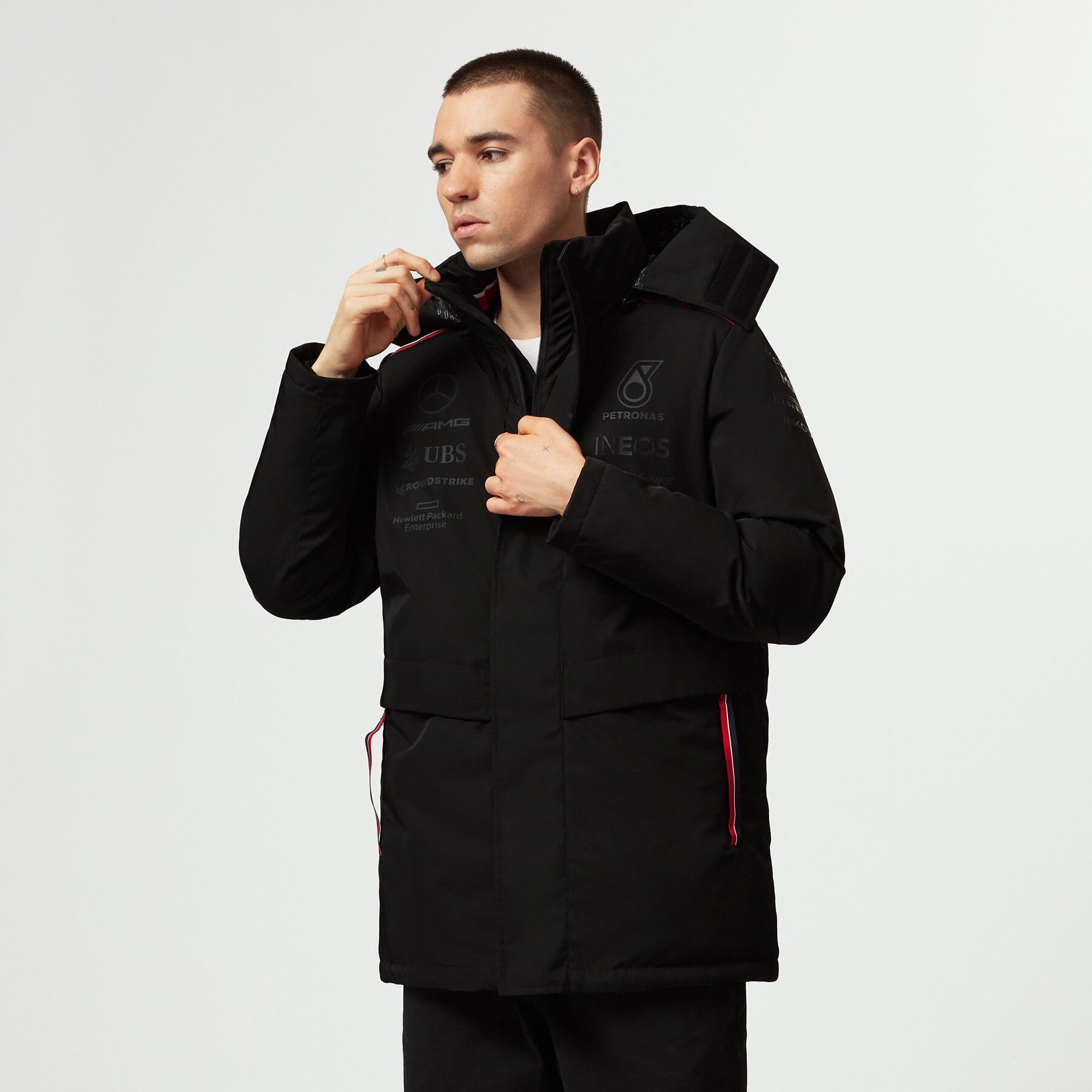 Mercedes f1 winter jacket clearance