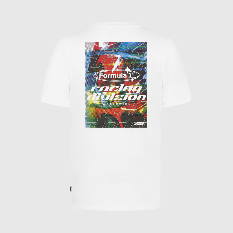 F1 FW ENERGY GRAPHIC TEE - white