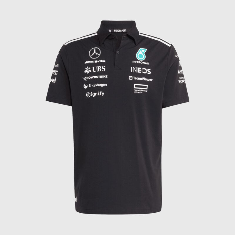 MAPF1 RP MENS TEAM POLO - black