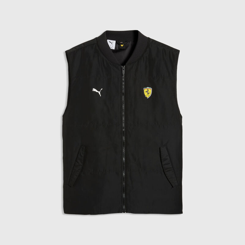 PUMA Gilet 2026 - Scuderia Ferrari F1 - Puma black S for males - 4070032410739 - Fuel For Fans F1 Merchandise store
