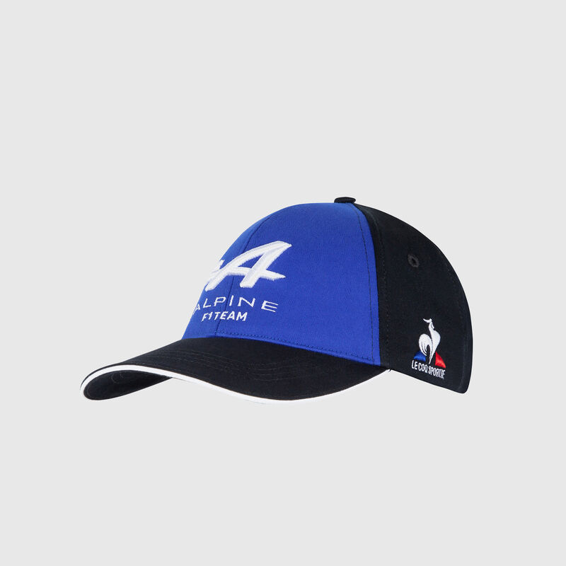 ALPINE F1 CAP - black / cobalt