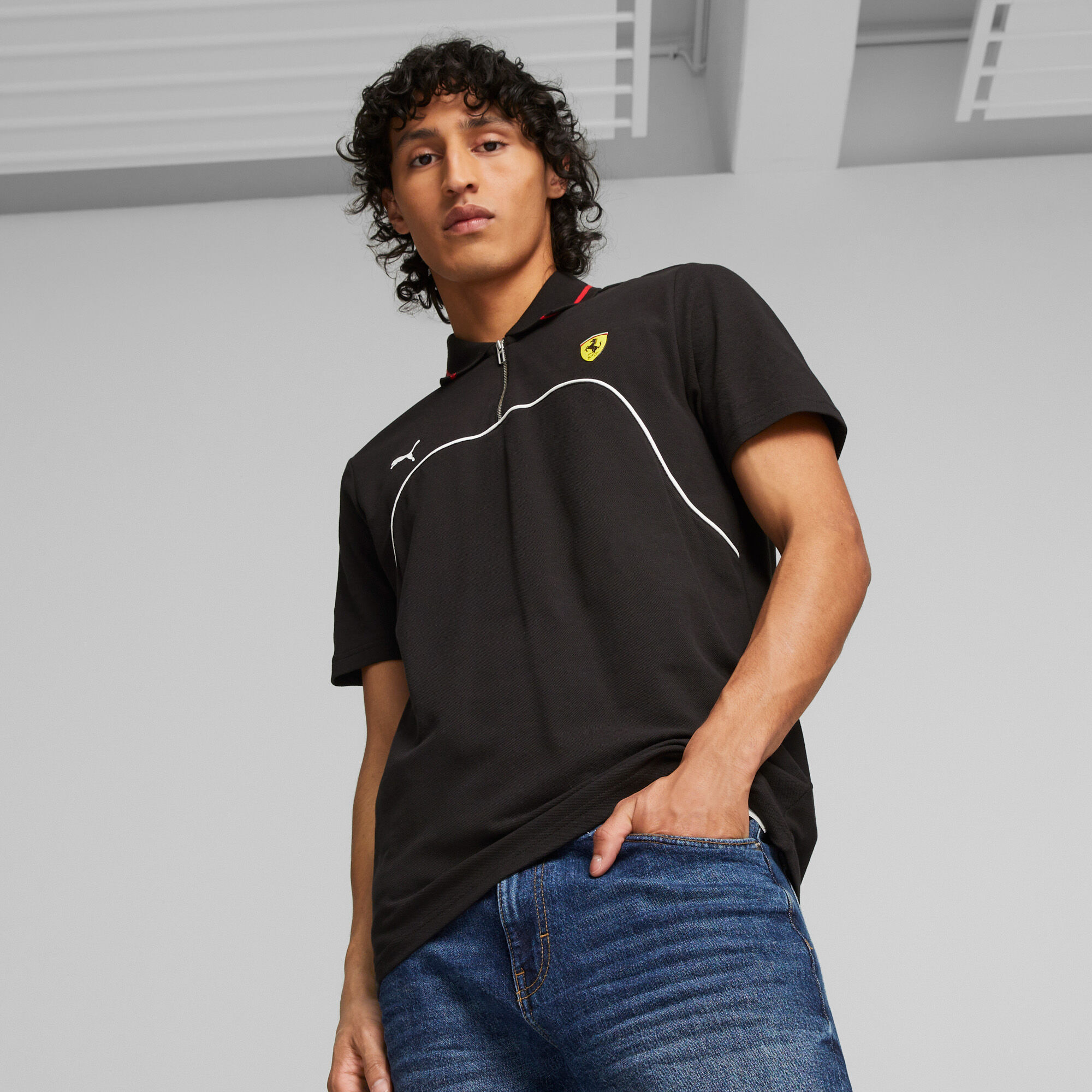 Puma men black scuderia discount