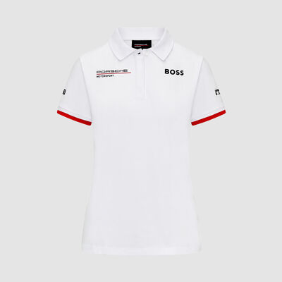Women's Team Polo White
