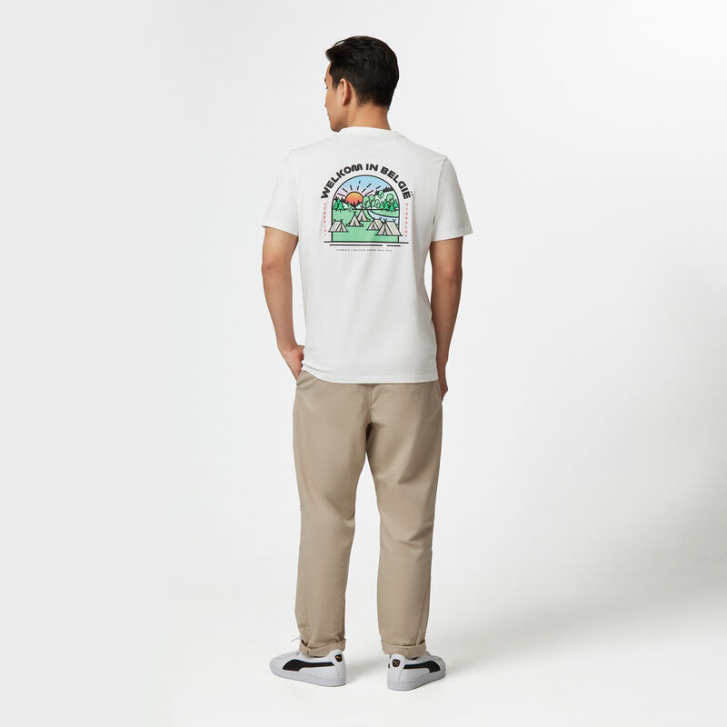 F1 FW RS SPA TEE - white